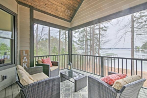 Seneca Home with Porch and Private Dock on Lake Keowee